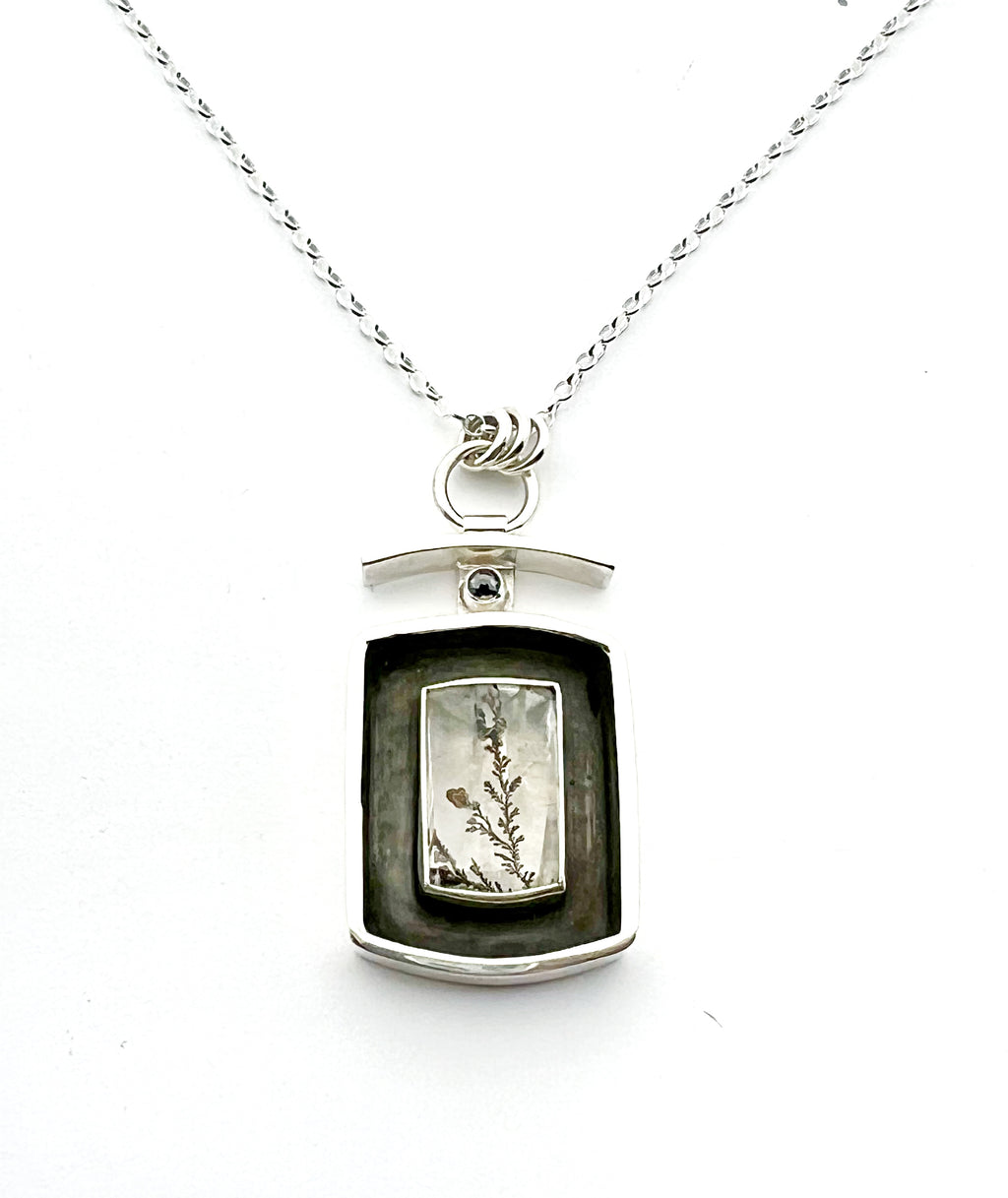 Dendritic Agate Necklace