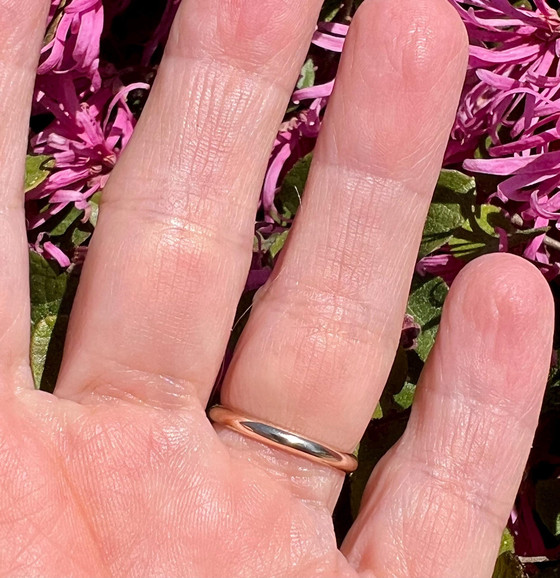 Australian Opal and Tanzanite in 14k Gold, Solid Opal Statement Ring, October Birthstone Ring