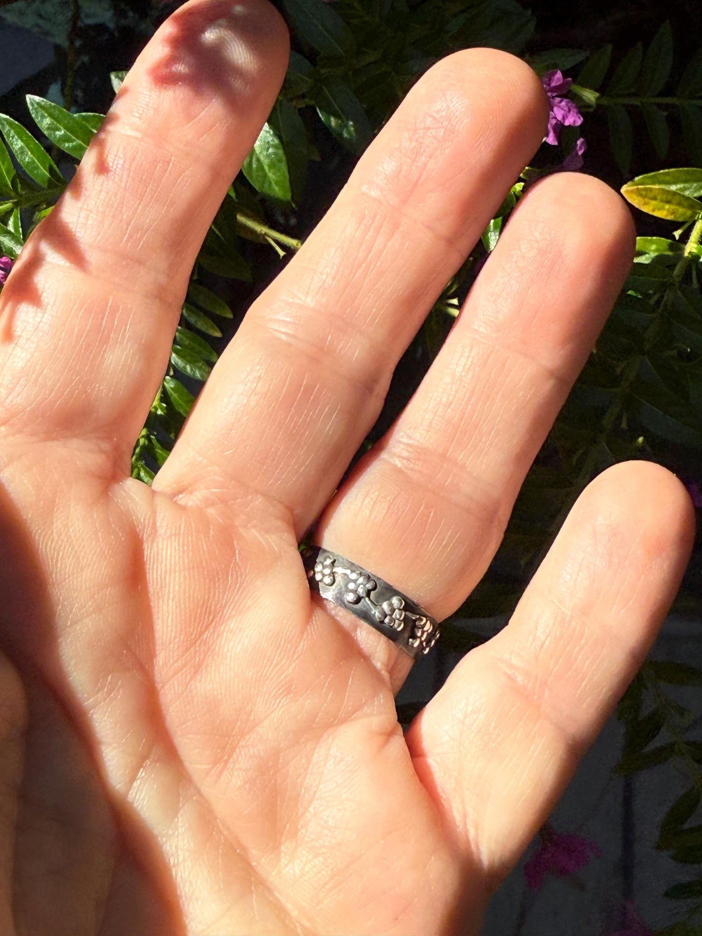 Australian Opal Ring in Sterling Silver