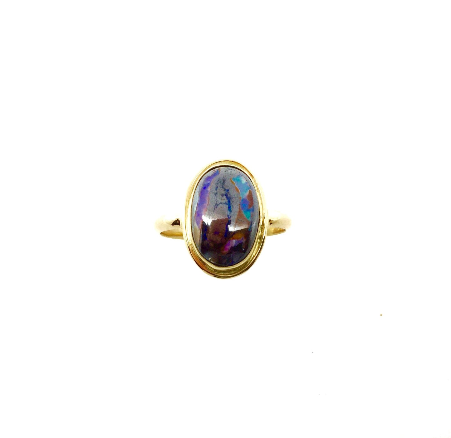 Koroit Opal 14k Ring