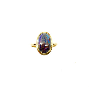 Koroit Opal 14k Ring