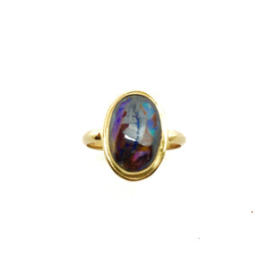 Koroit Opal 14k Ring