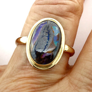 Koroit Opal 14k Ring