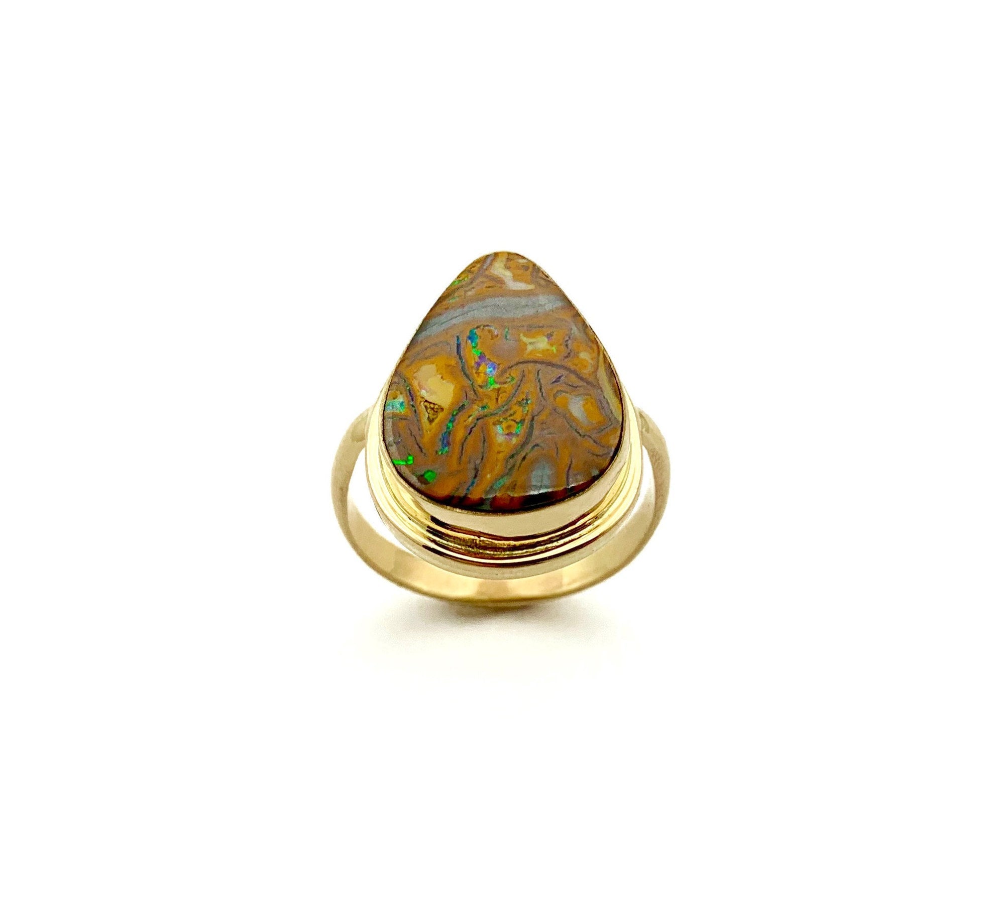 Australian Opal Statement Ring